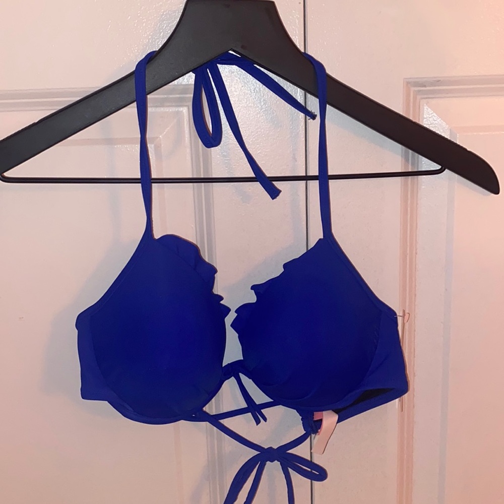 Cobalt blue Victoria’s Secret swim top